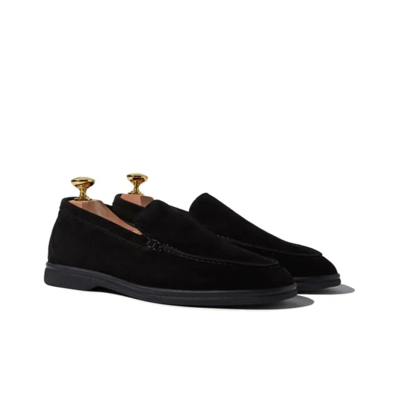 SCAROSSO Ludovica Almond Toe Loafers Women's-2