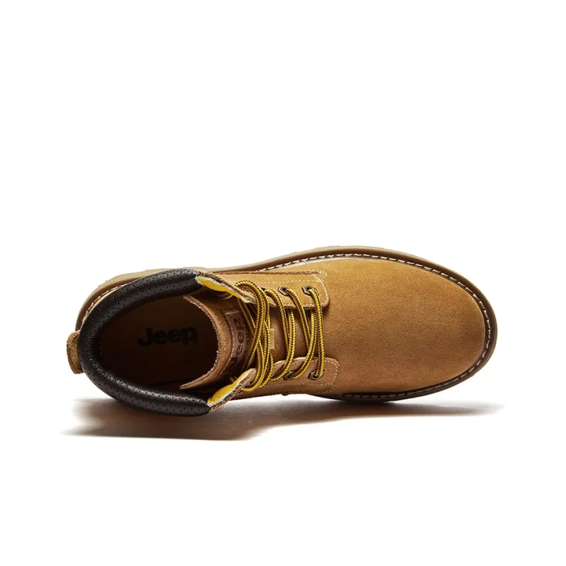 Jeep Martin Boots Men Sand-12