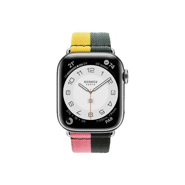 HERMES AppleWatch Nylon Watchband 41mm Unisex Multicolor H0009401 AA-3