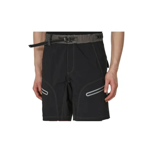 And Wander Cargo Shorts Men Black