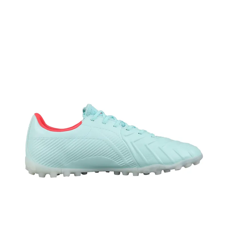 LiNing TF Rubber Broken Studs Artificial Ground Cushioned Slip Resistant Soccer Shoes Men's Island Blue-1