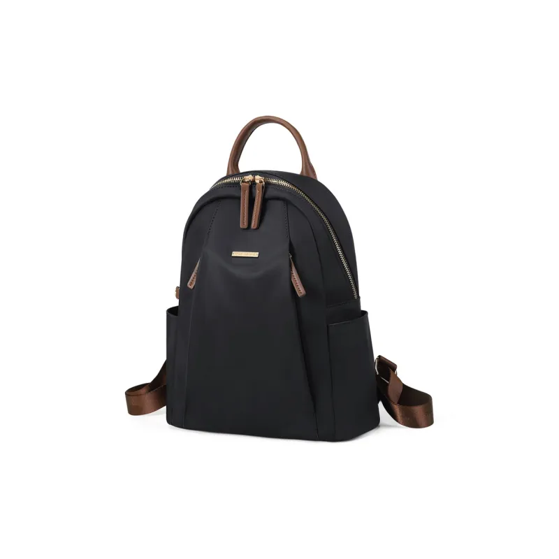 GOLF Fabric Backpack Medium Size Women's Apricot/Modern Gray/Elegant Black-6