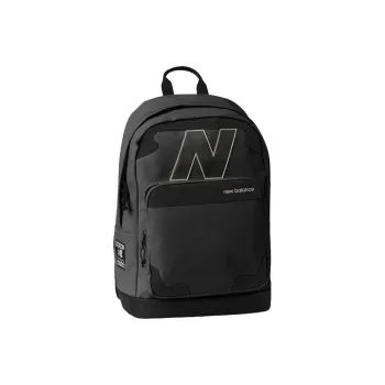 New Balance Polyurethane Backpack Regular Unisex Black