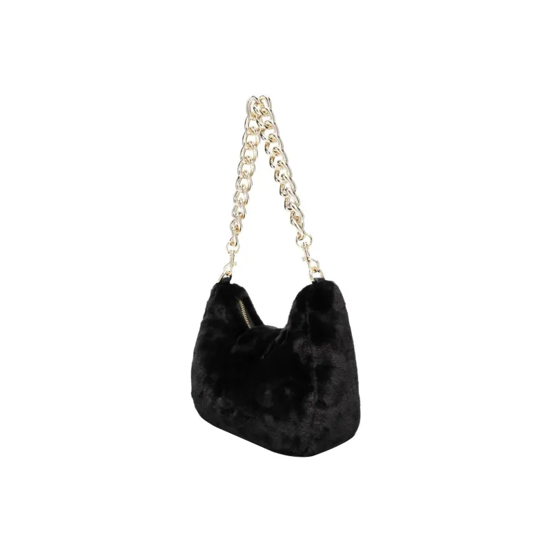 VERSACE JEANS COUTURE Polyester Handbag Shoulder Bag Women's Black-1