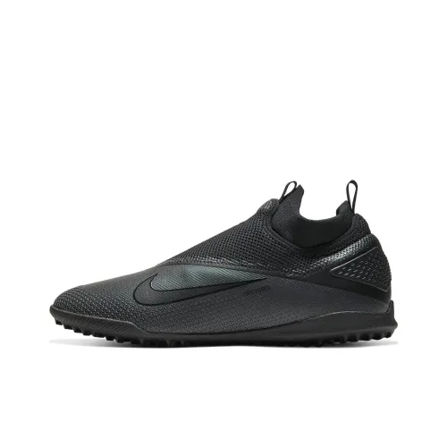 Nike React Phantom VSN Pro DF TF Soccer Shoes Men Low-Top Black