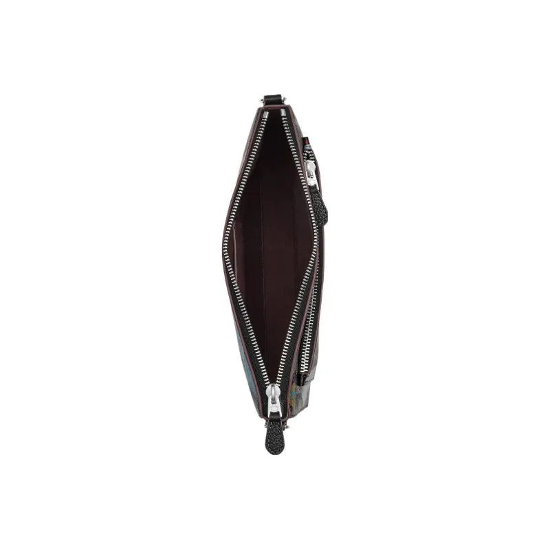 COACH MINT+SERF Collaboration Holden Pebbled Leather Envelope Bag Shoulder Bag Crossbody Bag Regular Women's Black-2