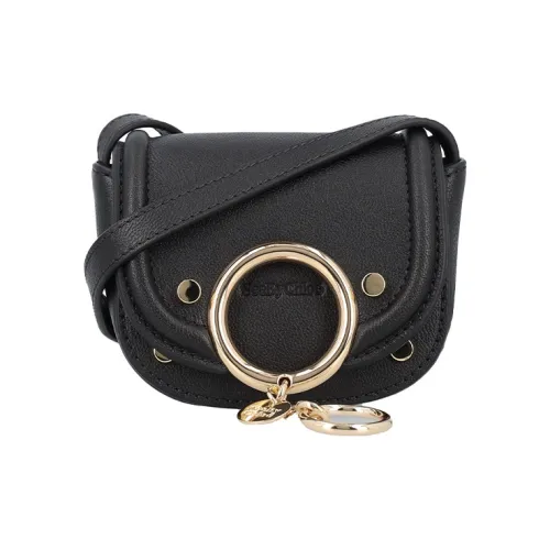 See By Chloe Calfskin Crossbody Bag, Shoulder Bag Women's Black