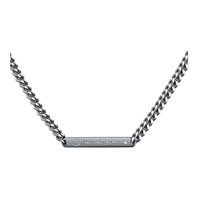 SINCE YOU S925 Silver Necklaces Unisex-3