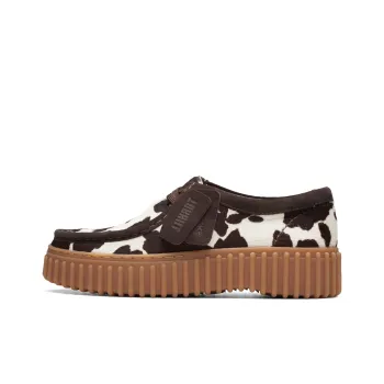 Clarks Street Collection Low Top Casual Shoes Women's White Brown