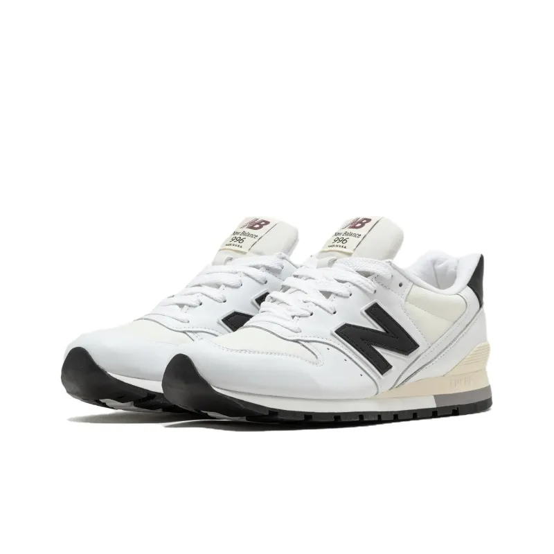 New Balance Teddy White Black-2