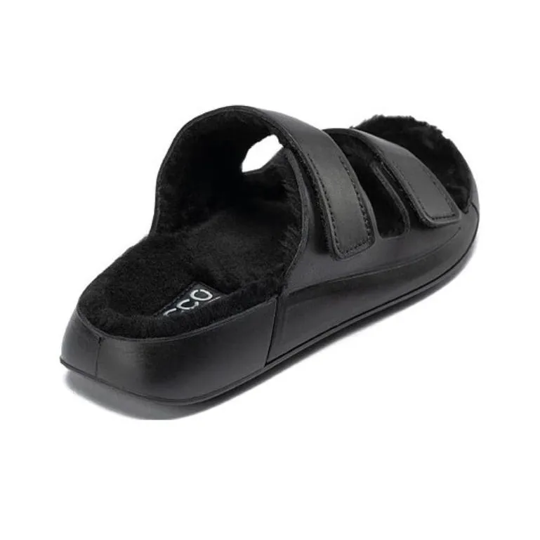 Ecco Slide Slippers Women's Black-3
