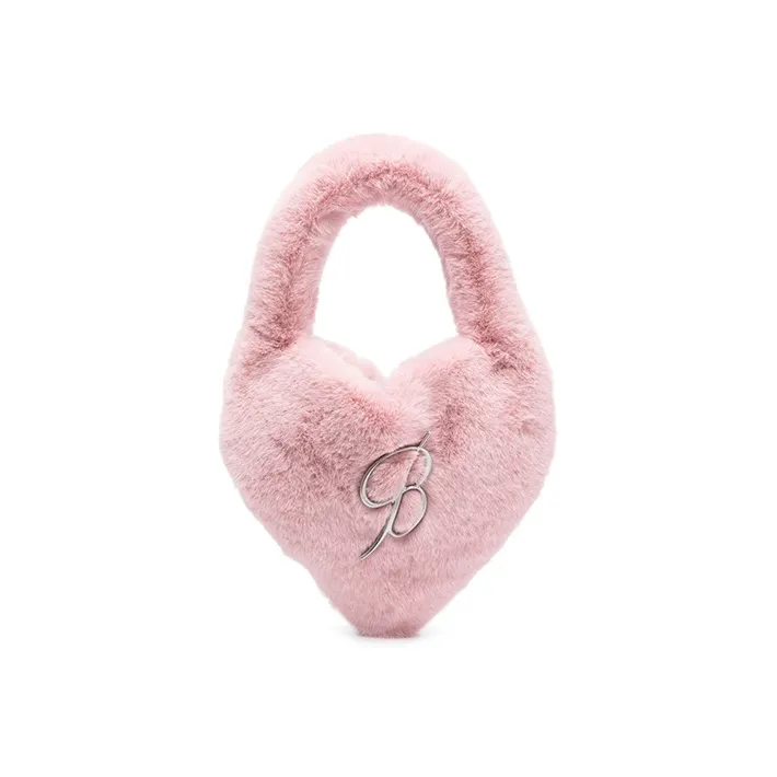 Blumarine Logo Plaque Heart-Shape Shoulder Bag-0