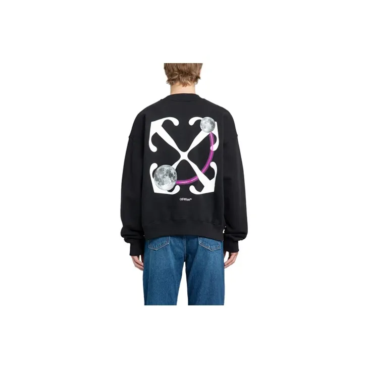 OFF-WHITE Arrows-print Cotton Sweatshirt-1
