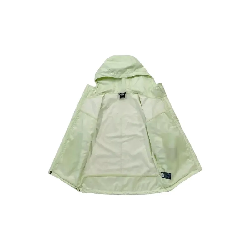 THE NORTH FACE Antora Outdoor Hiking Water Resistant Windproof Water Repellent Warm Windbreaker Jacket Women's Green-2