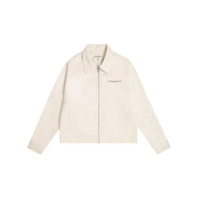 Atry Alphabet Slogan Series Leather Jacket Unisex-4