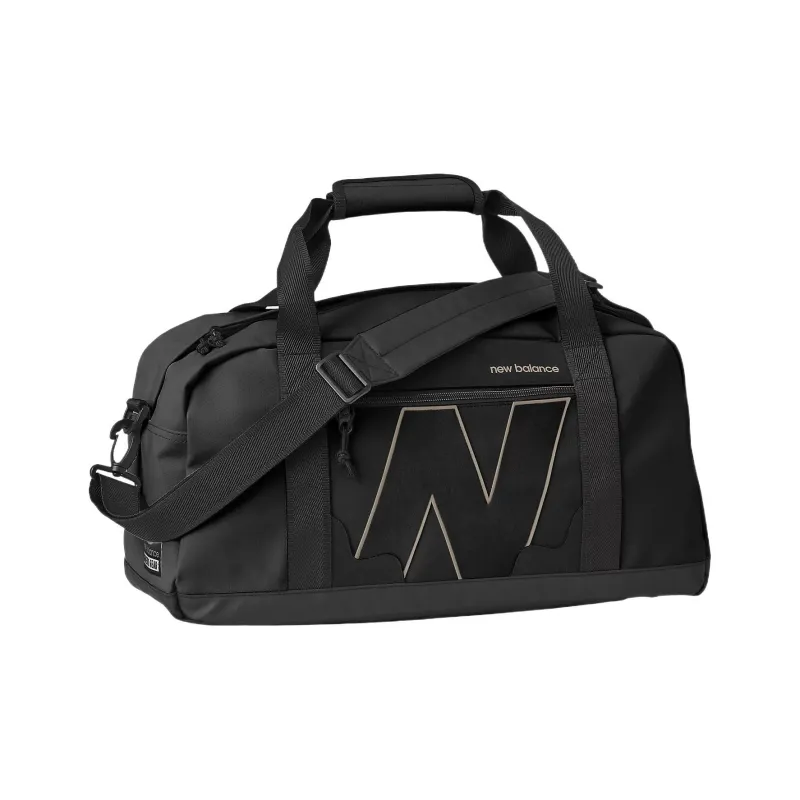 New Balance PU Polyurethane Shoulder Bag Crossbody Bag Handbag Travel Bag Regular Unisex Black-0