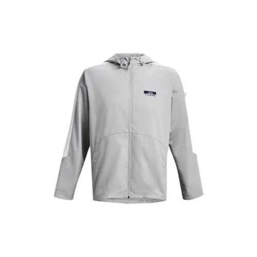 Under Armour Legacy Lightweight Jackets Men Gray