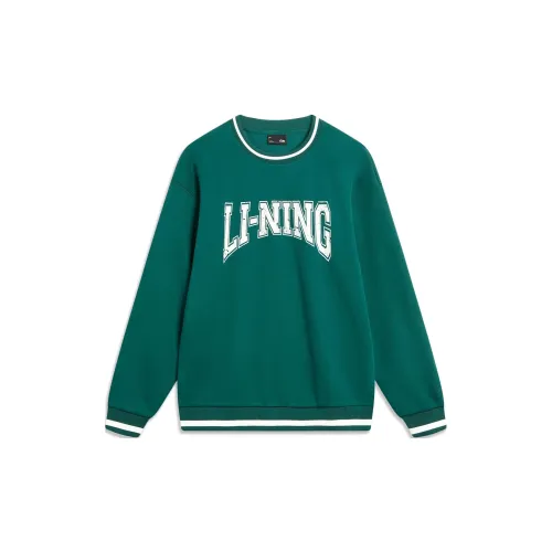 LINING Sports Life Collection Sweatshirts Unisex Matte Jasper