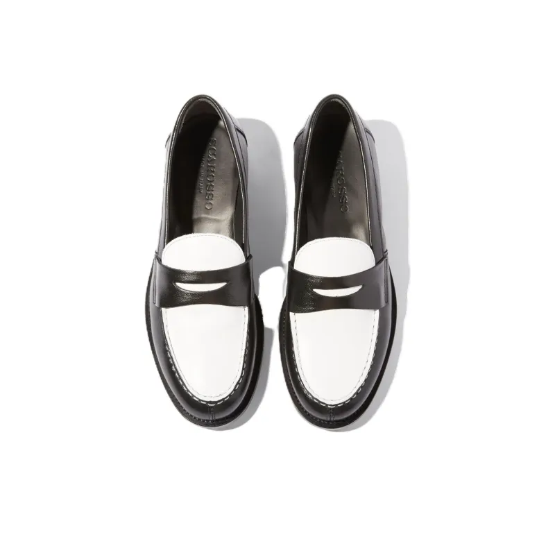 SCAROSSO Two tone Loafers Women's-2