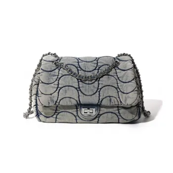 MASTER CANVAS Fabric Crossbody Bag Regular Women's Dark Gray