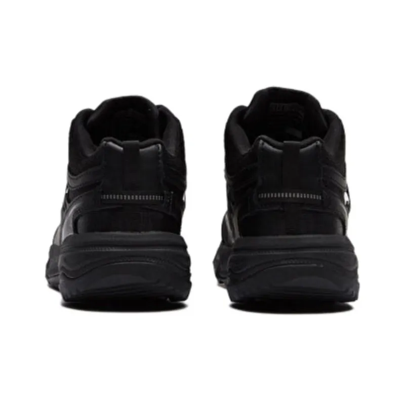 Skechers Go Run Trail Anti Slip Wear Resistant Low Top Outdoor Shoes Women's Black-4