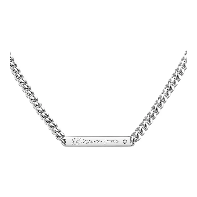 SINCE YOU S925 Silver Necklaces Unisex-1