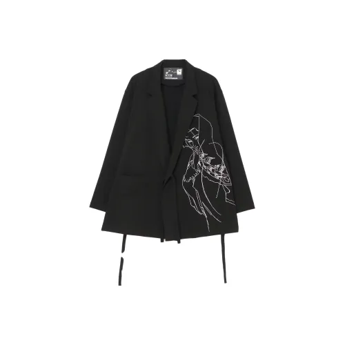 Yohji Yamamoto Jackets Unisex Black