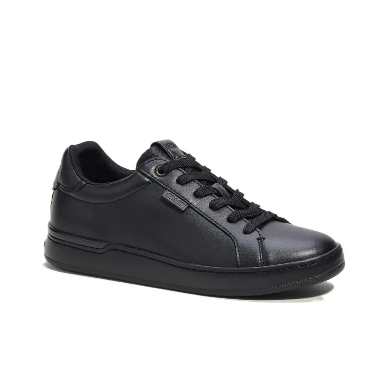 COACH Lowline Low-Top Skateboard Shoes Women's Black-1
