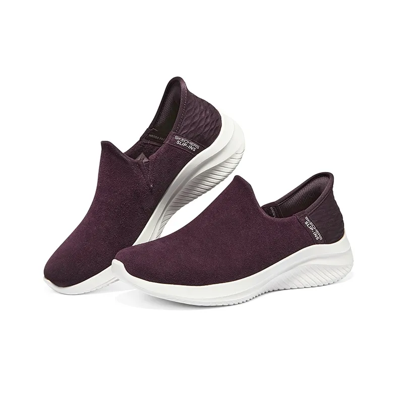 Skechers Ultra Flex 3.0 Hands Free Slip Ins Women's Casual Shoes Women's Burgundy-3