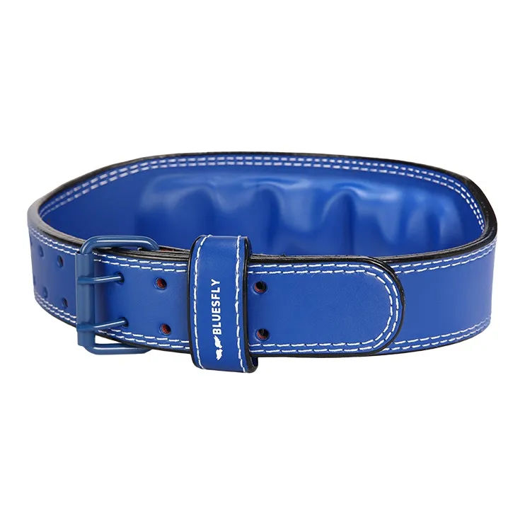 BLUESFLY Back Support Braces Protective Compression Cow Leather Unisex-1
