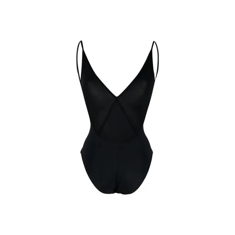 RICK OWENS Deep V Bather Swimsuit-1