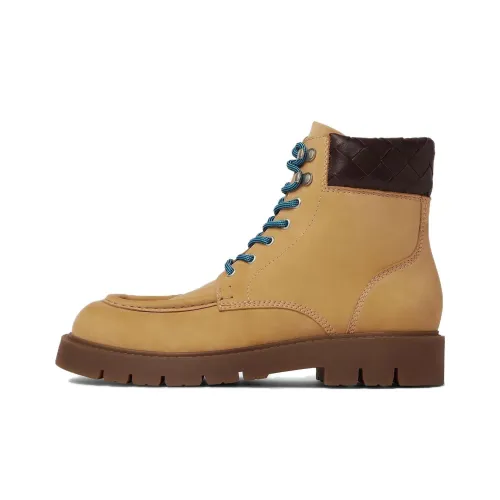 Bottega Veneta Ankle Boots Men Ochre