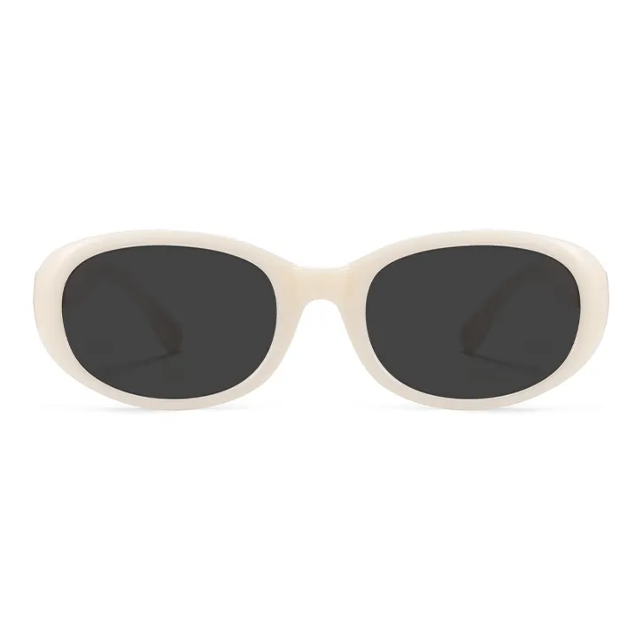 BERTHA TR/Memory Plastic Oval Sunglasses Unisex-7
