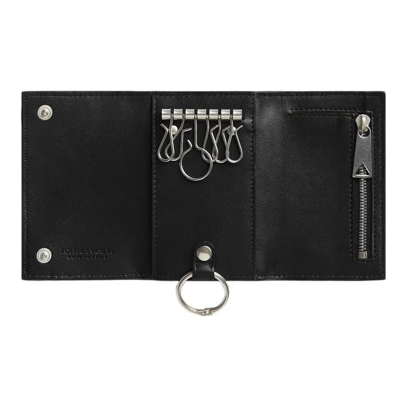 Bottega Veneta Intrecciato Key Case-2