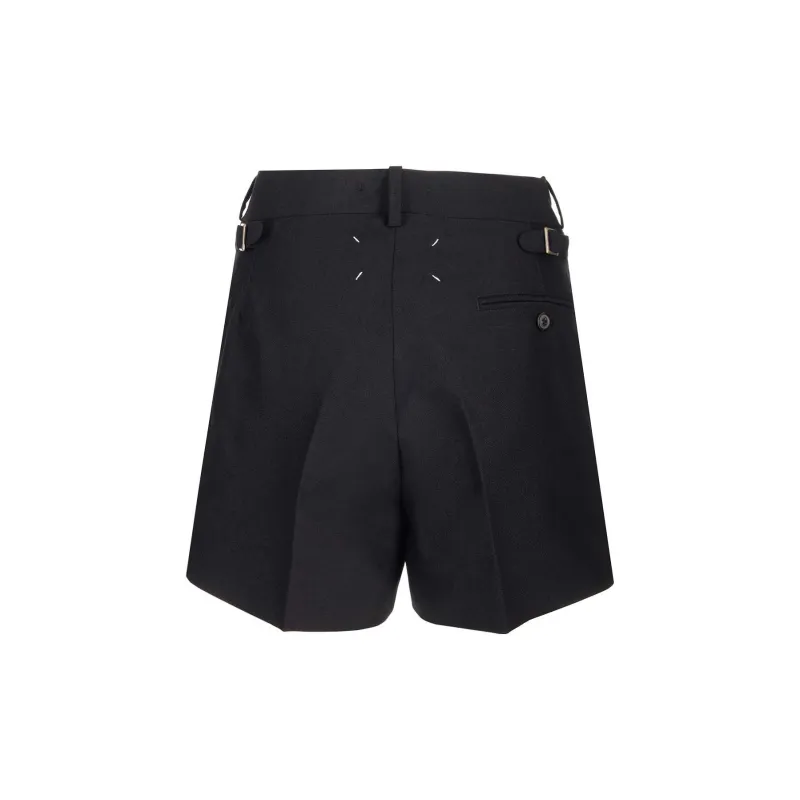 Maison Margiela Four stitch Logo Short Shorts-1
