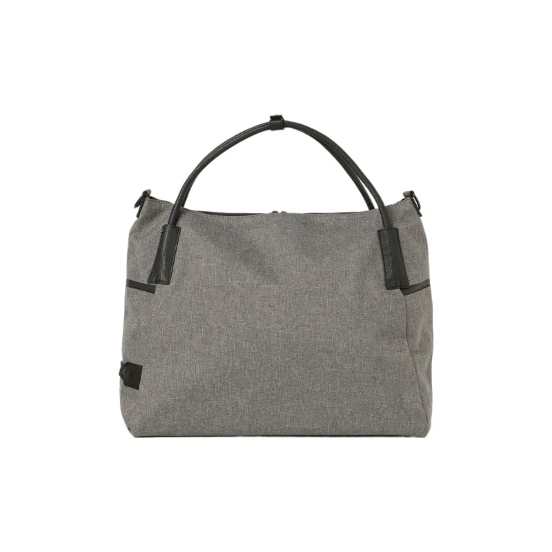 Beams Polyester Gym Bag, Shoulder Bag, Crossbody Bag, Handbag Men's Gray-2