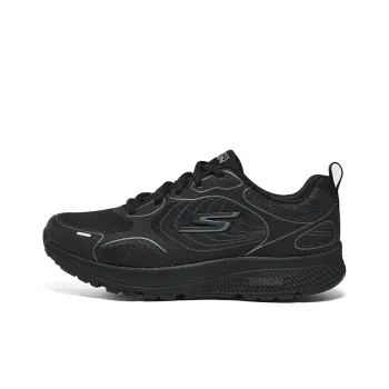 Skechers Go Run Consistent Anti Slip Wear Resistant Low Top Casual Running Shoes Women's All Black