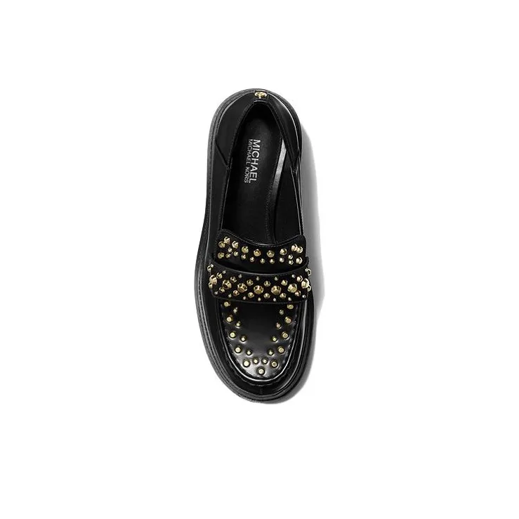 MICHAEL KORS Loafers 7.6cm Women's Black-3