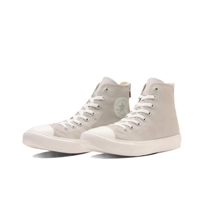 Converse All Star Light Back Zip High Top 'Beige'-2