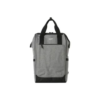 Beams Polyester Backpack Men's Charcoal Gray
