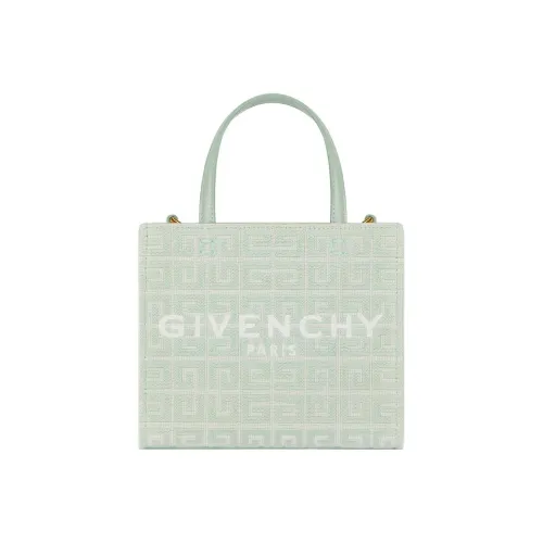 GIVENCHY Canvas Tote Bag Shopping Bag Canvas Bag Crossbody Bag One Shoulder Handbag Mini Women's Celadon Green