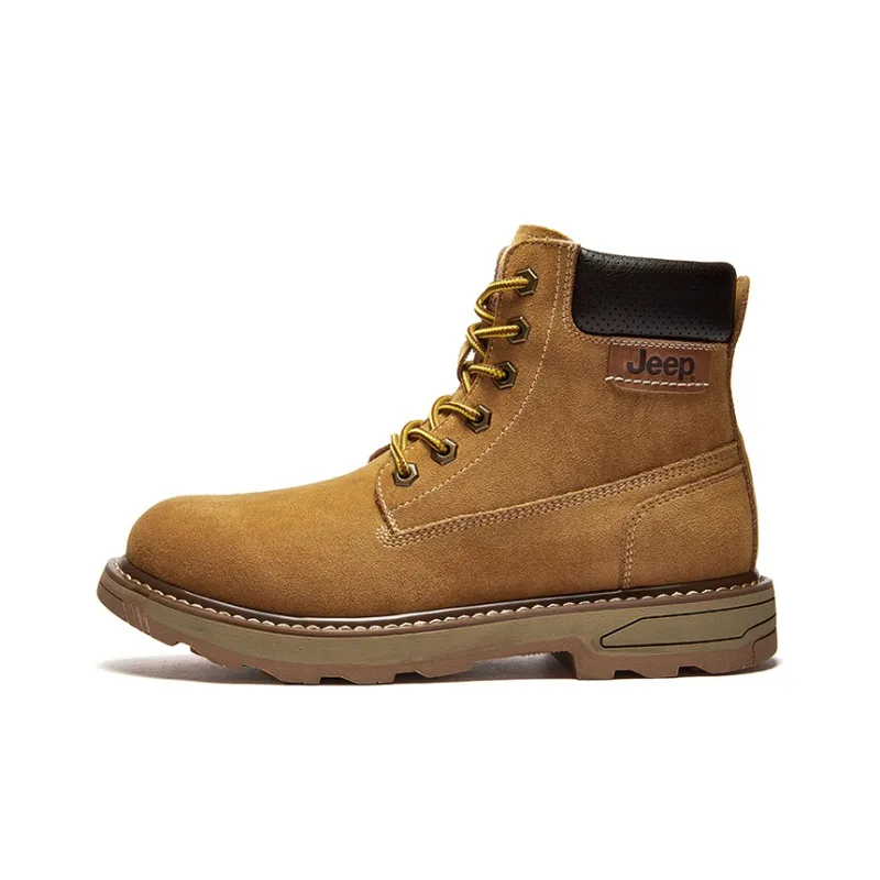 Jeep Martin Boots Men Sand-10