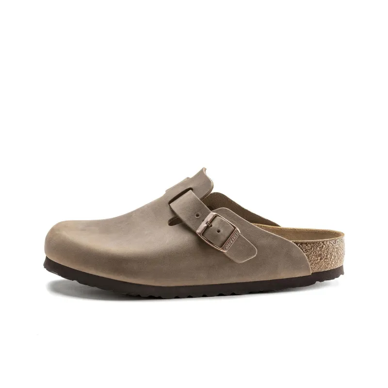 Birkenstock Boston Oiled Leather 'Tobacco'-0