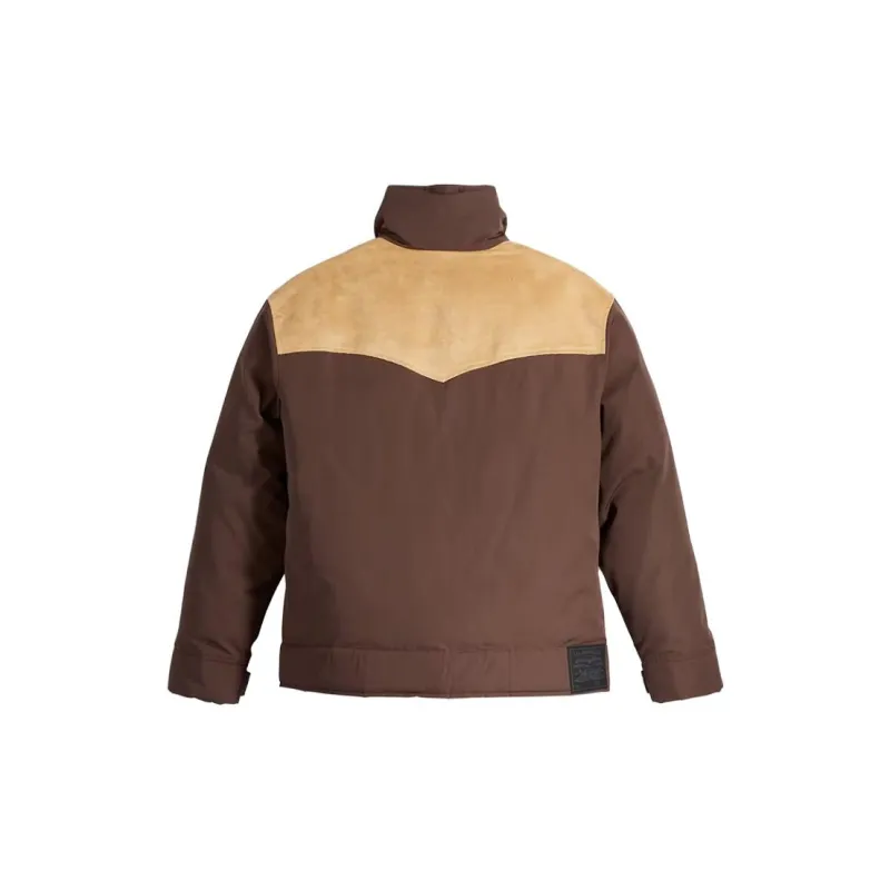 Levis Jackets Men Brown-1
