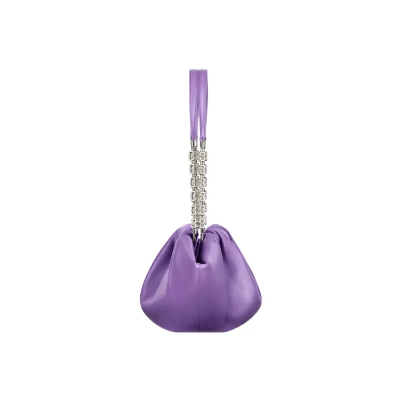 Givenchy Cow Leather Handbag Shoulder Bag Women's Electric Glow Purple-2