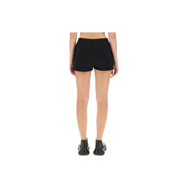 MOSCHINO Logo Embellished Shorts-1