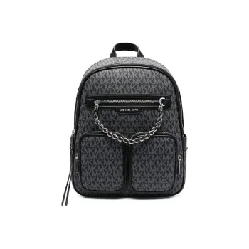 MICHAEL KORS Elliot Polyurethane Backpack Women's Black/Gray