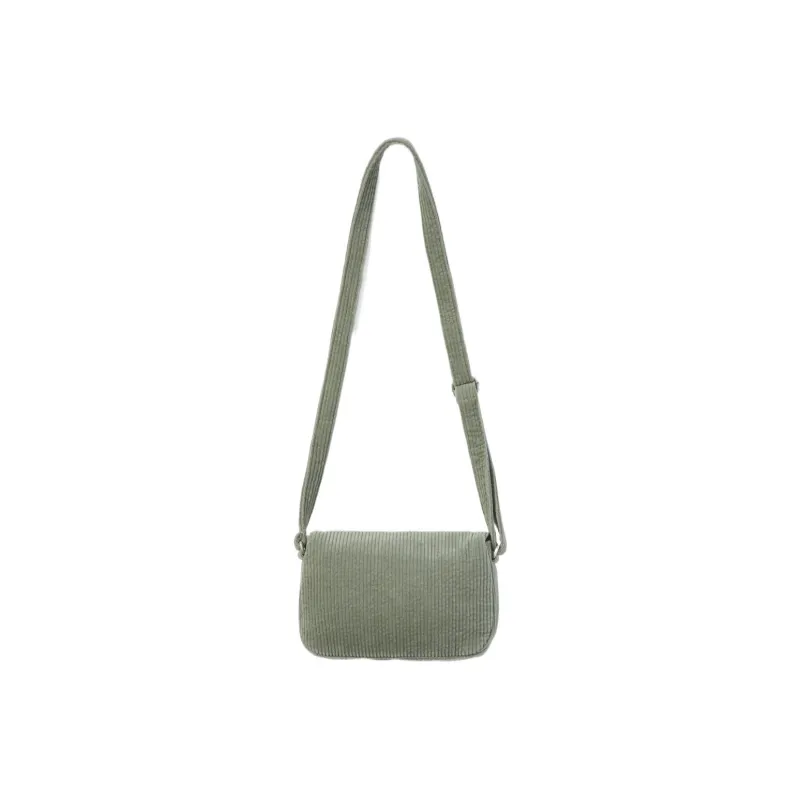 Thisisneverthat Corduroy Crossbody Bag, Shoulder Bag Unisex Khaki-2