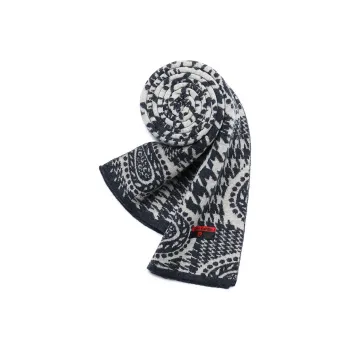 PIERRE CARDIN Wool Knit Scarves Unisex