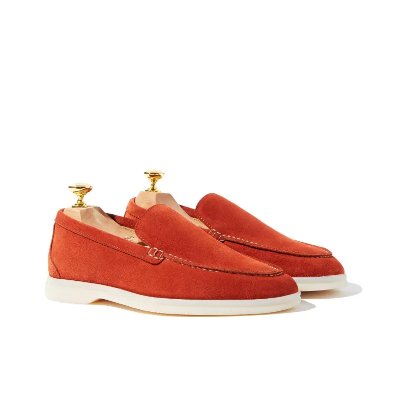 SCAROSSO Ludovica Almond Toe Loafers Women's-1